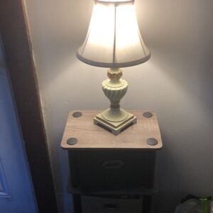 Two table lamps